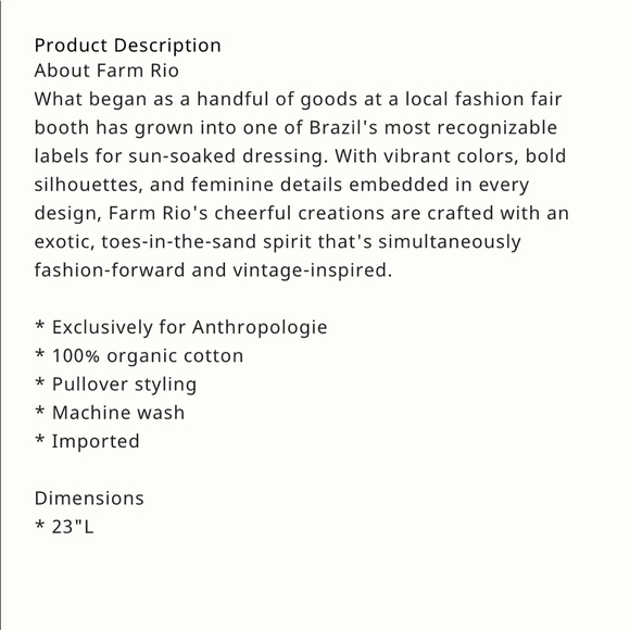 Anthropologie Farm Rio Fruits Sweater - Picture 3 of 11